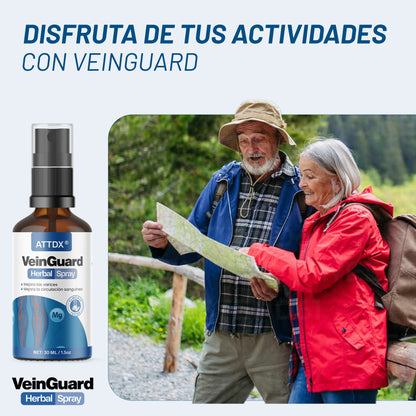 VEINGUARD Herbal Spray: Desinflama y Mejora las Varices y las Arañitas.